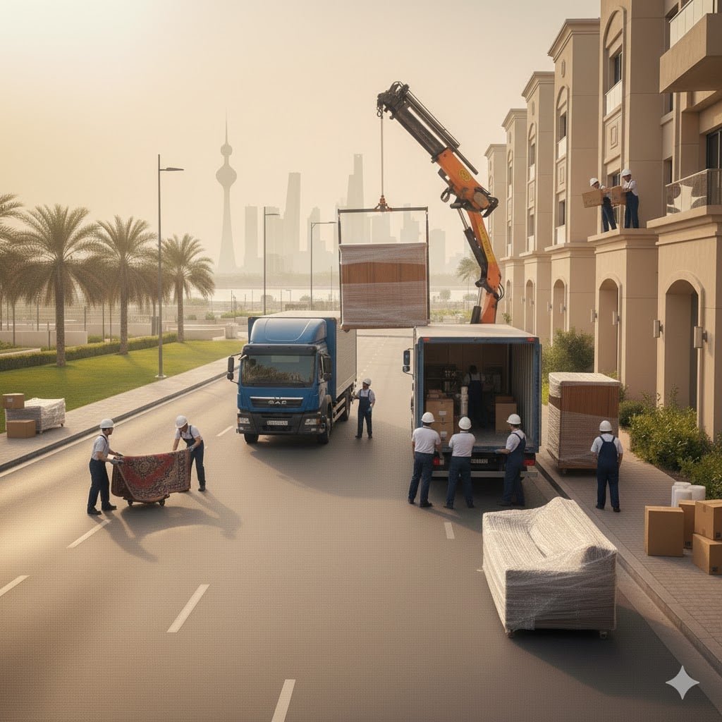 نقل عفش حطين بالكويت