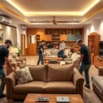 نقل العفش الروضه الكويت