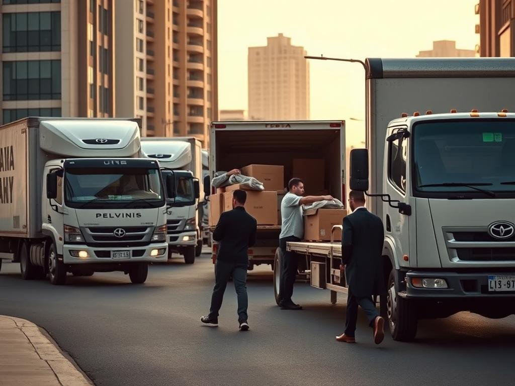 نقل عفش داخل جميع مناطق الكويت