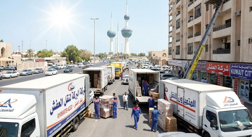 10مميزات لخدمات نقل عفش فى الكويت