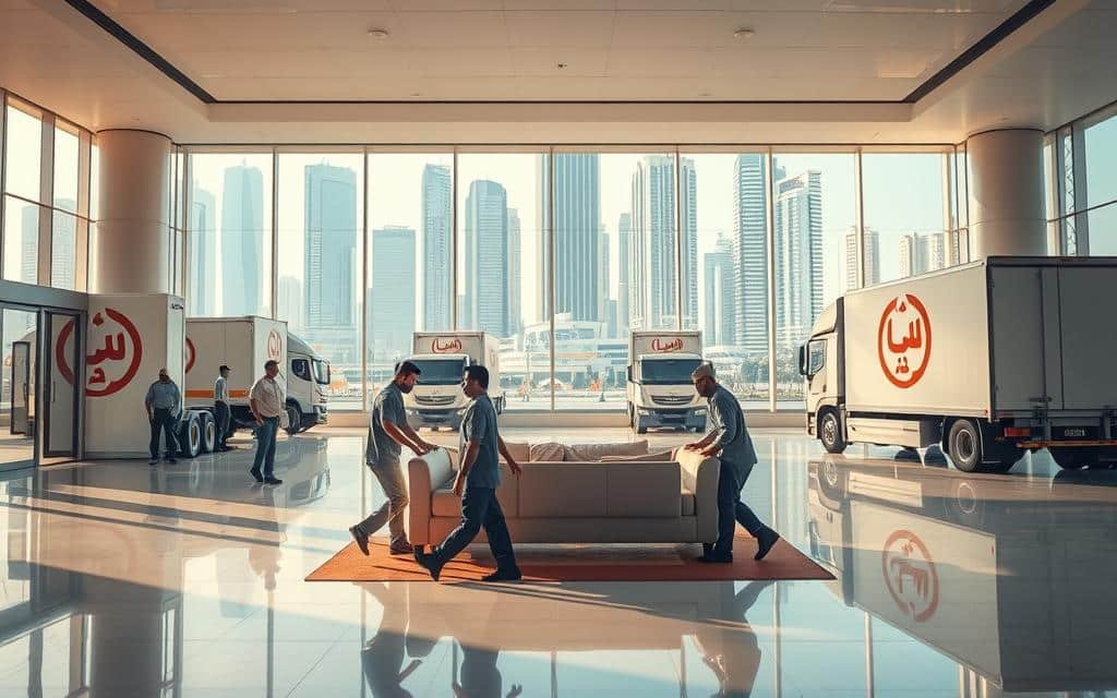 النخبة في عالم اللوجستيات | أفضل 7 شركات فى نقل الاثاث داخل الكويت
