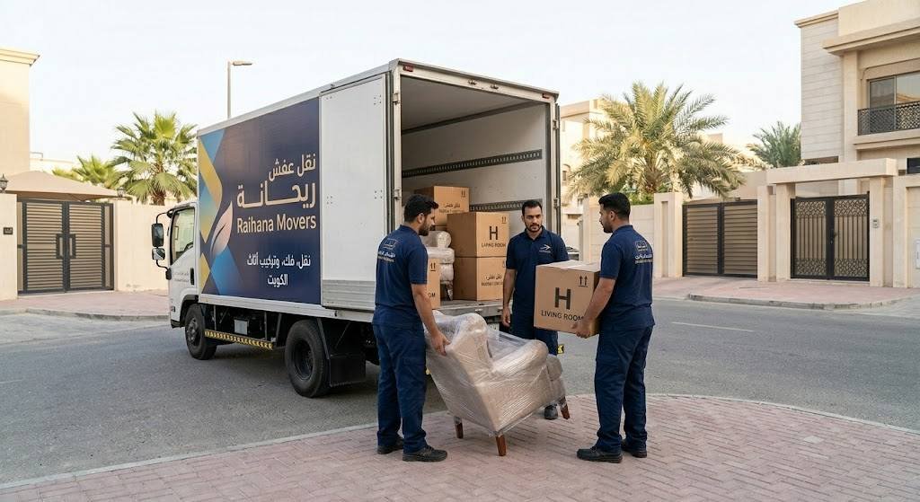 نقل عفش ريحانة بالكويت