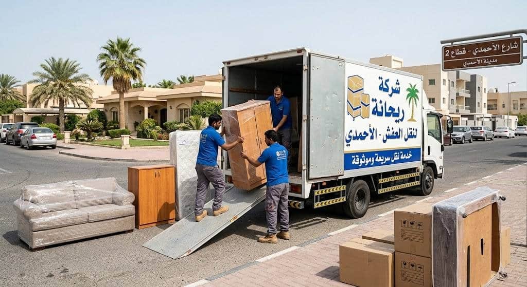 نقل عفش الاحمدي بالكويت