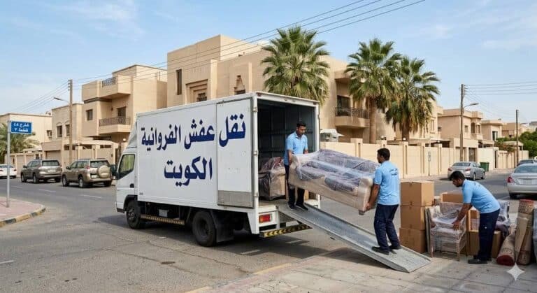 شركة نقل عفش في الفروانية بالكويت | خدمات نقل آمنة وسريعة ومضمونة