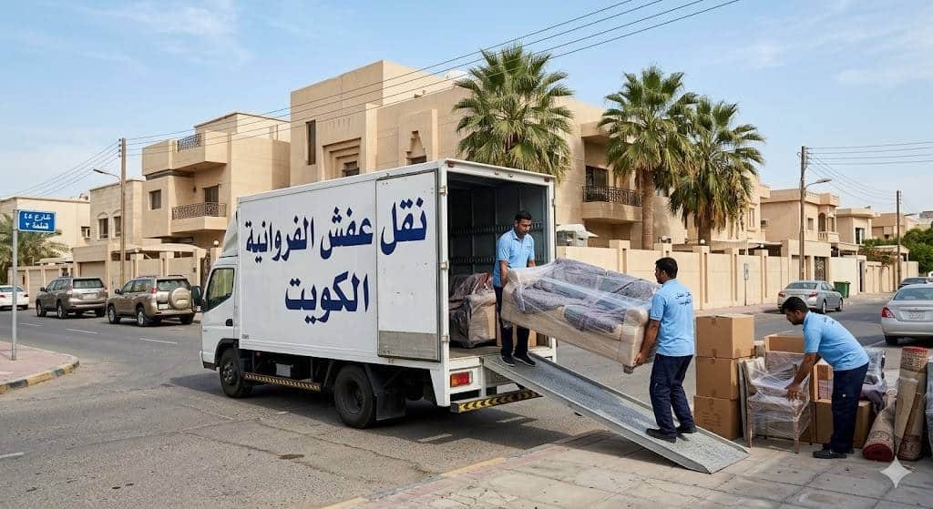 شركة نقل عفش في الفروانية بالكويت | خدمات نقل آمنة وسريعة ومضمونة