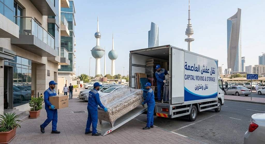 نقل عفش العاصمة في الكويت