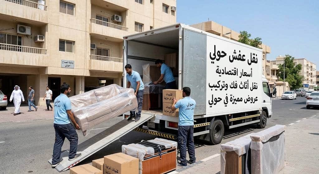 ارخص نقل عفش حولي